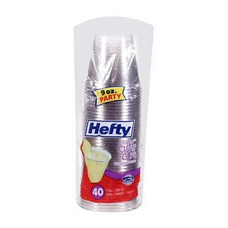 Reynolds Hefty 40CT 9OZ CLR Cups 00C20940